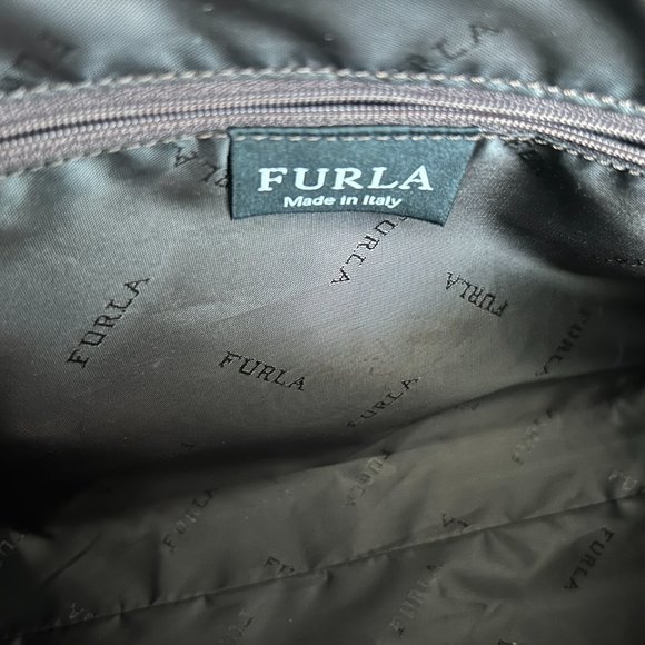 Patent Leather Furla Shoulder Bag - Picture 4 of 7